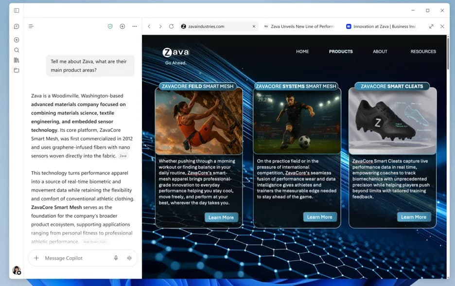 اپلیکیشن Copilot در Windows 11 به مرورگر داخلی مجهز می‌شود؛ تغییری در مسیر وب‌گردی کاربران؟