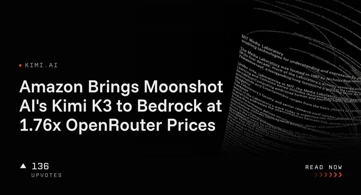 مدل هوش مصنوعی Kimi K3 به پلتفرم Amazon Bedrock اضافه شد