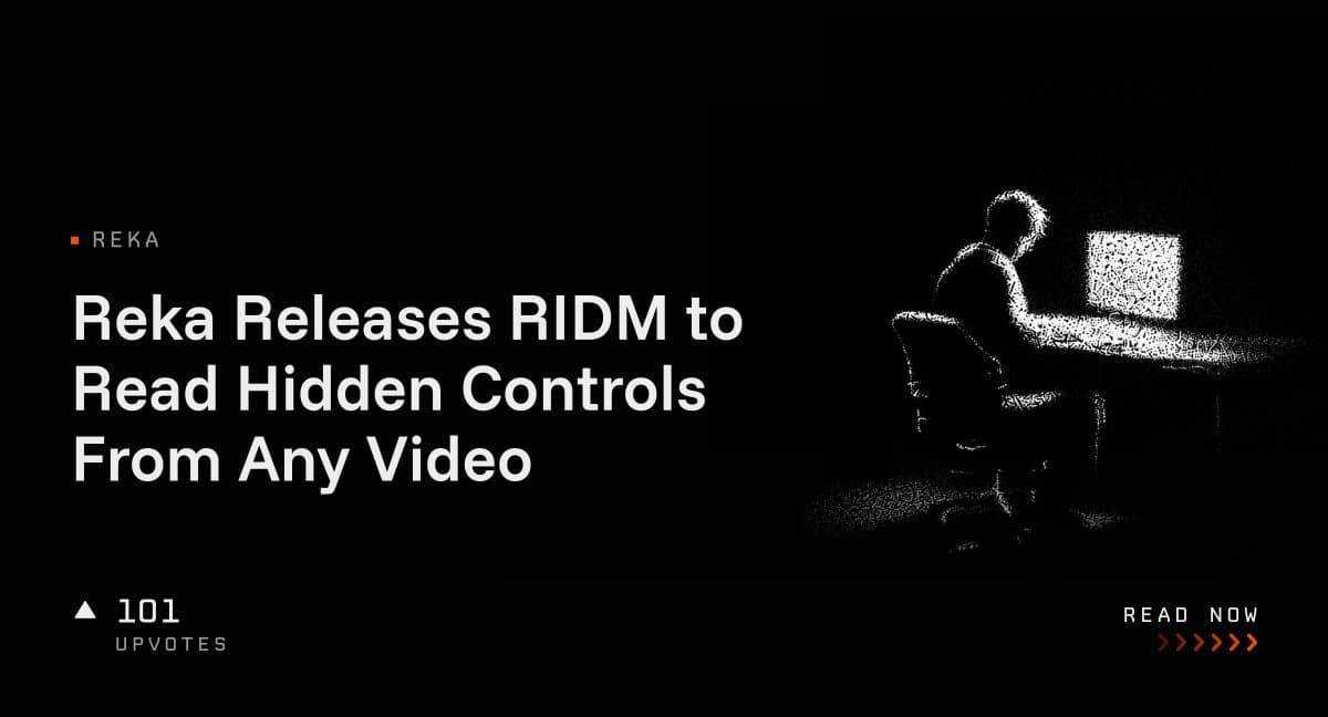 مدل شگفت‌انگیز RIDM از استارتاپ Reka: استخراج کلیدهای مخفی و حرکت دوربین از دل هر ویدیو!