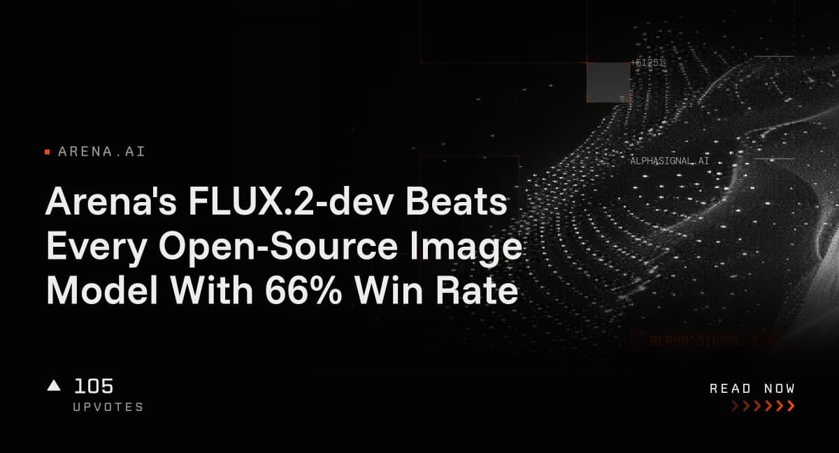 فرمول تازه آرنا برای پساآموزش: مدل FLUX.2-dev با نرخ برد ۶۶ درصدی صدرنشین شد!