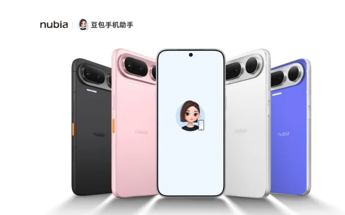 نوبیا گوشی NaviX Ultra، نسل دوم گوشیهای Doubao را با قیمت پایه ۵۹۹۹ یوان معرفی کرد