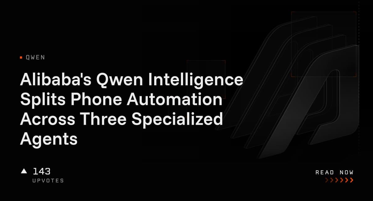 رونمایی علیبابا از Qwen Intelligence: سه ایجنت هوش مصنوعی برای اتوماسیون گوشیهای هوشمند