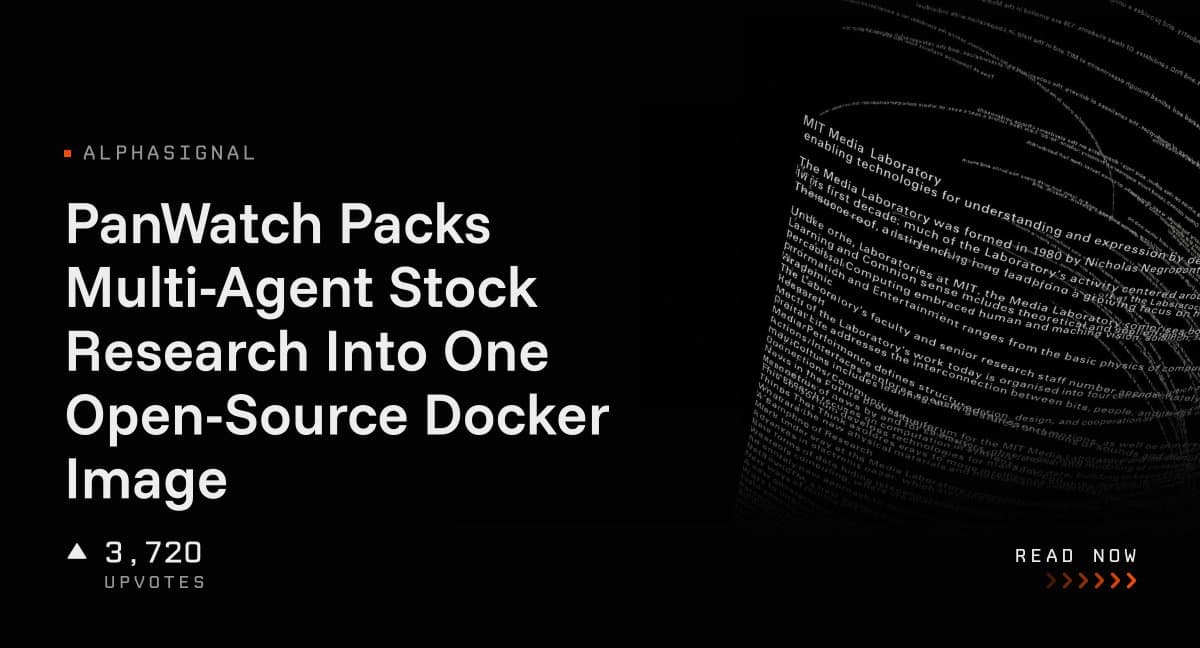 داشبورد متنباز PanWatch؛ تحلیل چند ایجنتی بازار سهام در قالب یک کانتینر Docker