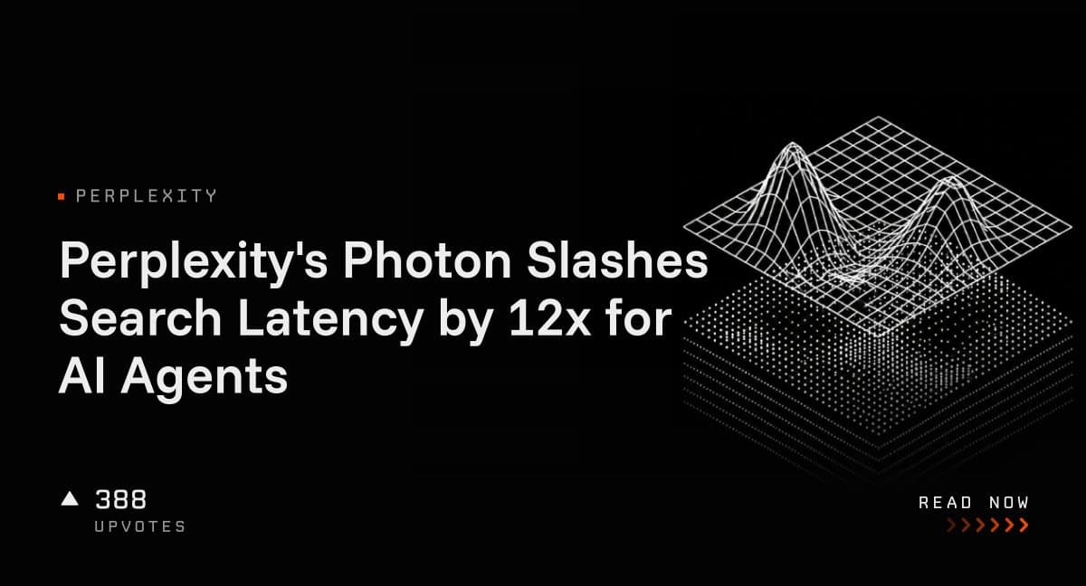 موتور جستجوی Photon از Perplexity معرفی شد؛ کاهش ۱۲ برابری تاخیر برای ایجنتهای هوش مصنوعی