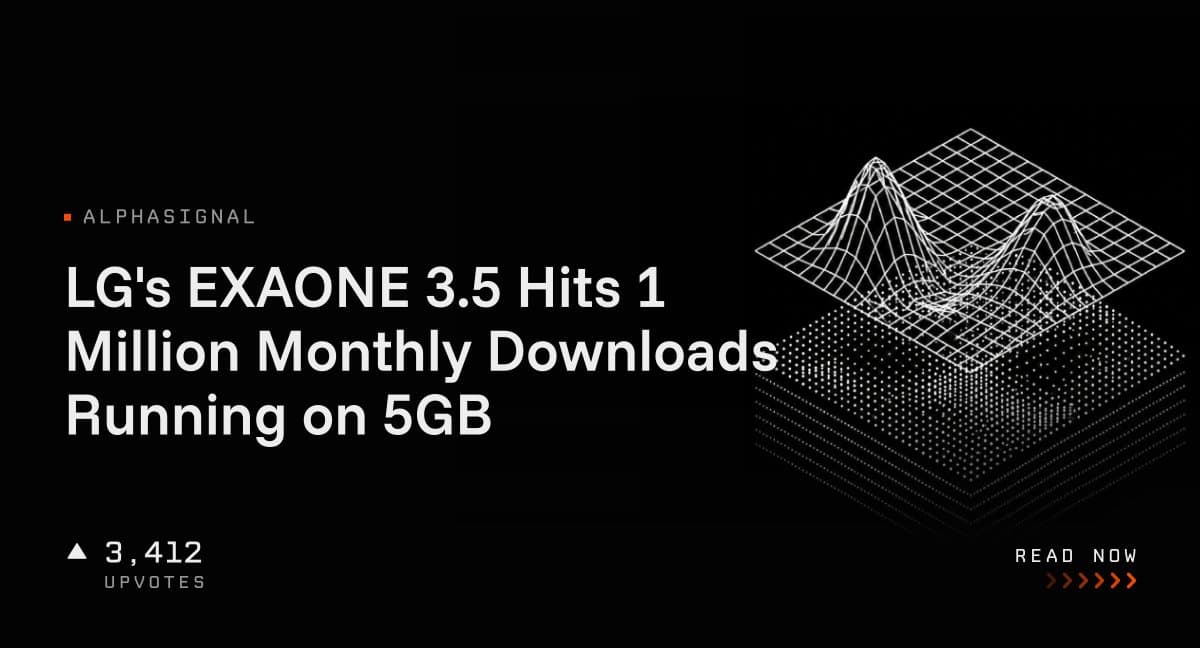استقبال میلیونی از هوش مصنوعی کمحجم الجی؛ اجرای مدل EXAONE 3.5 فقط با ۵ گیگابایت رم!