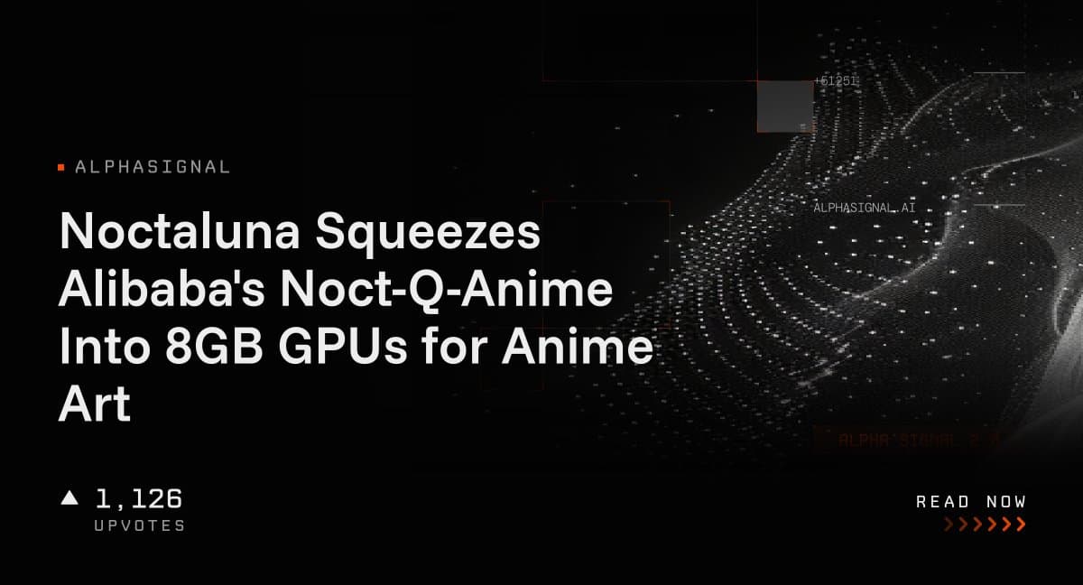 مدل جذاب Noct-Q-Anime برای عاشقان انیمه؛ اجرای هوش مصنوعی علیبابا روی گرافیکهای ۸ گیگابایتی!