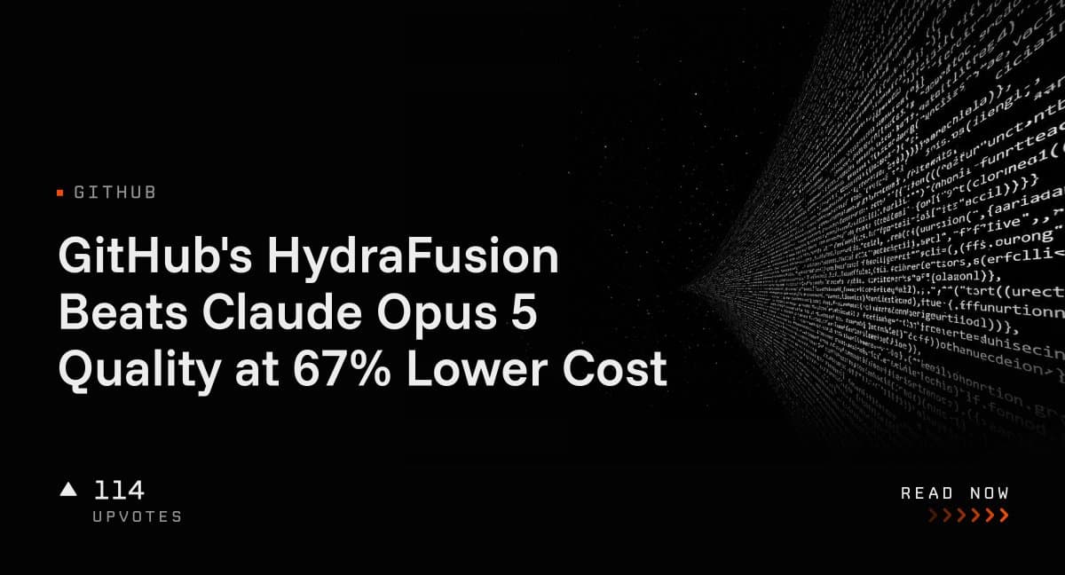 شاهکار گیتهاب در Copilot؛ قابلیت HydraFusion با ۶۷ درصد هزینه کمتر، Claude Opus 5 را پشت سر گذاشت!
