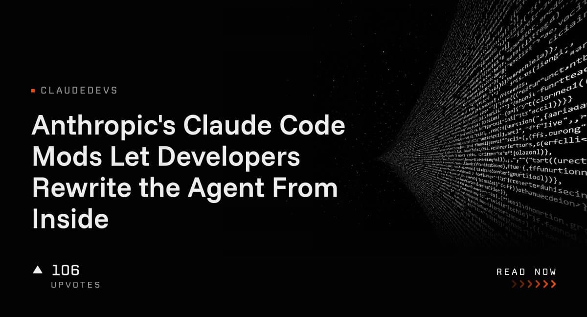 قابلیت جذاب Mods در Claude Code؛ آنتروپیک کنترل کامل ایجنت کدنویسی را به توسعهدهندگان سپرد