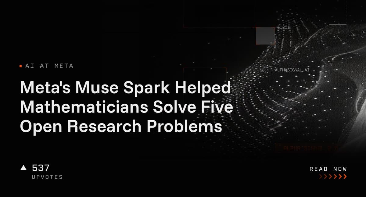 شاهکار مدل استدلالی متا؛ حل ۵ مسئله باز و حلنشده ریاضی با کمک هوش مصنوعی Muse Spark