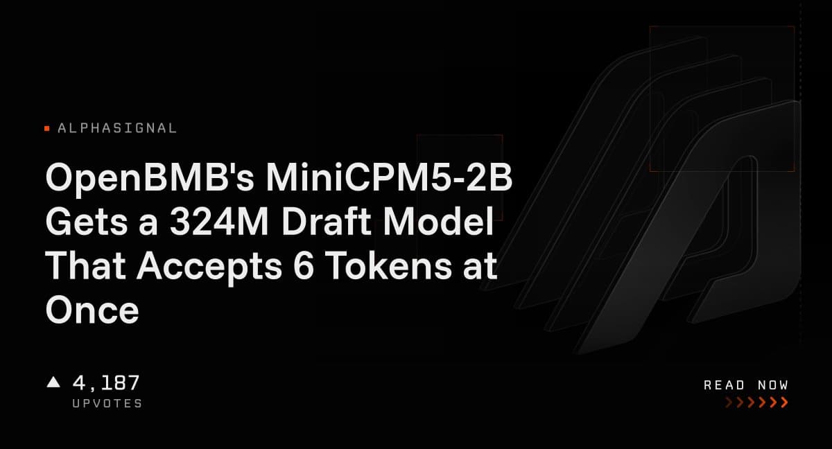 شتاب خیرهکننده مدل زبانی MiniCPM5 با دستیار ۳۲۴ میلیونی DSpark؛ جهش چشمگیر در تولید موازی توکنها