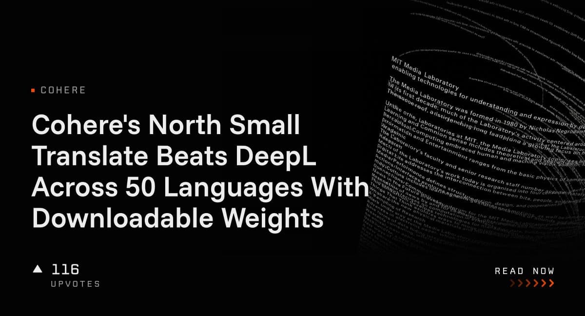 خط و نشان کوهیر برای دیپال؛ رونمایی از مدل قدرتمند North Small Translate با وزنهای دانلودی و پشتیبانی از ۵۰ زبان